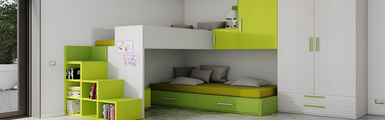 Djecja soba zelena